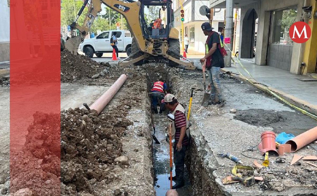 Proyectos de infraestructura hidráulica se desarrollan en Tamaulipas.