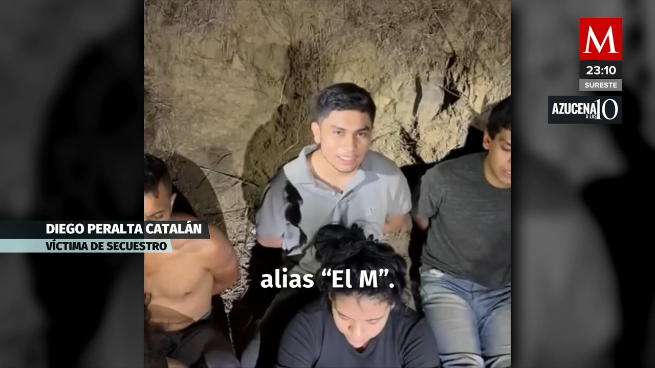 La familia Peralta Catalán aparece en video confesando ser sicarios y haber matado a un periodista