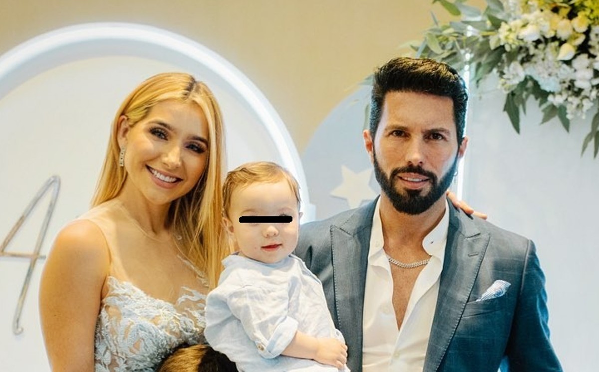 Poncho junto a su esposa y su bebé | Instagram