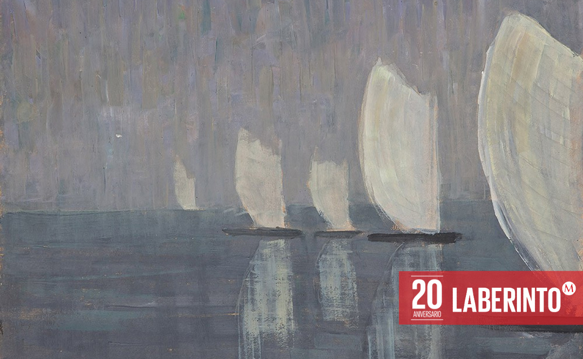 'Ships'. (Mikalojus Konstantinas Čiurlionis)