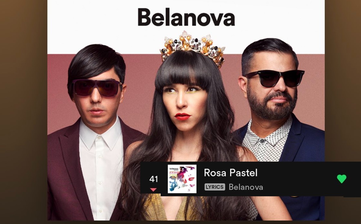 Belanova. 'Rosa Pastel' triunfa en las plataformas de YouTube y Spotify