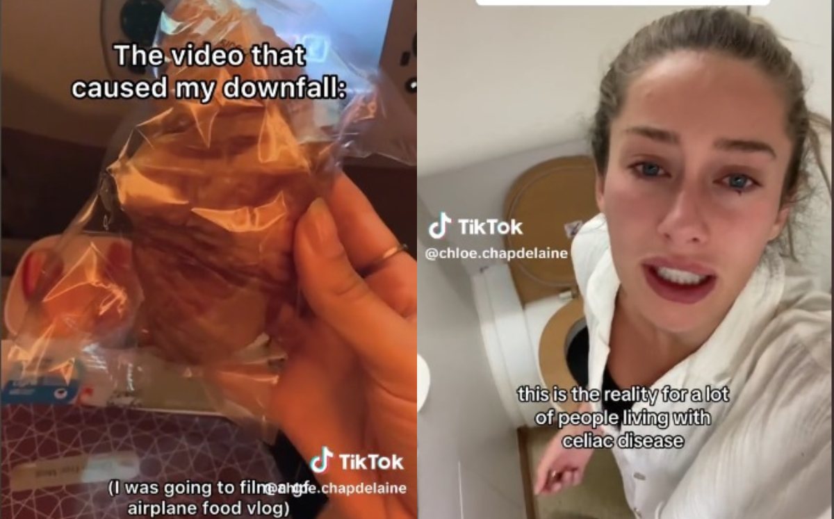 Chloë dijo que fue el peor viaje de su vida. Foto: TikTok