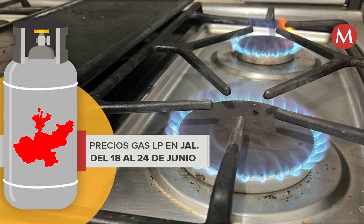 Consulta los precios del gas LP en Jalisco del 18 al 24 de junio (Especial)