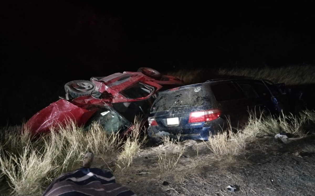 El accidente ocurrió a la altura del poblado El Venado. (Especial)