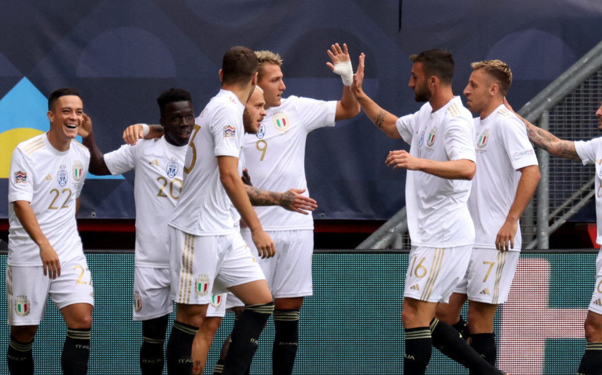 Italia gana tercer lugar de UEFA Nations League tras derrotar a Países Bajos (AFP)