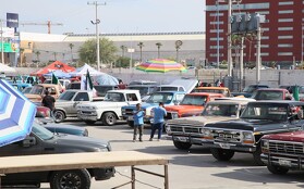 La explanada de la Feria lució como una auténtica fiesta con la gastronomía peculiar de los laguneros.