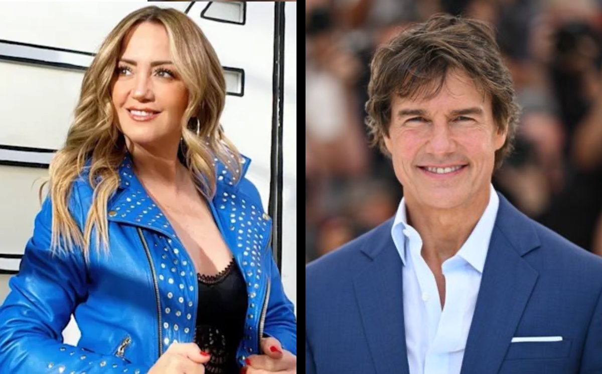 Andrea Legarreta comparte fotografía con Tom Cruise | ESPECIAL