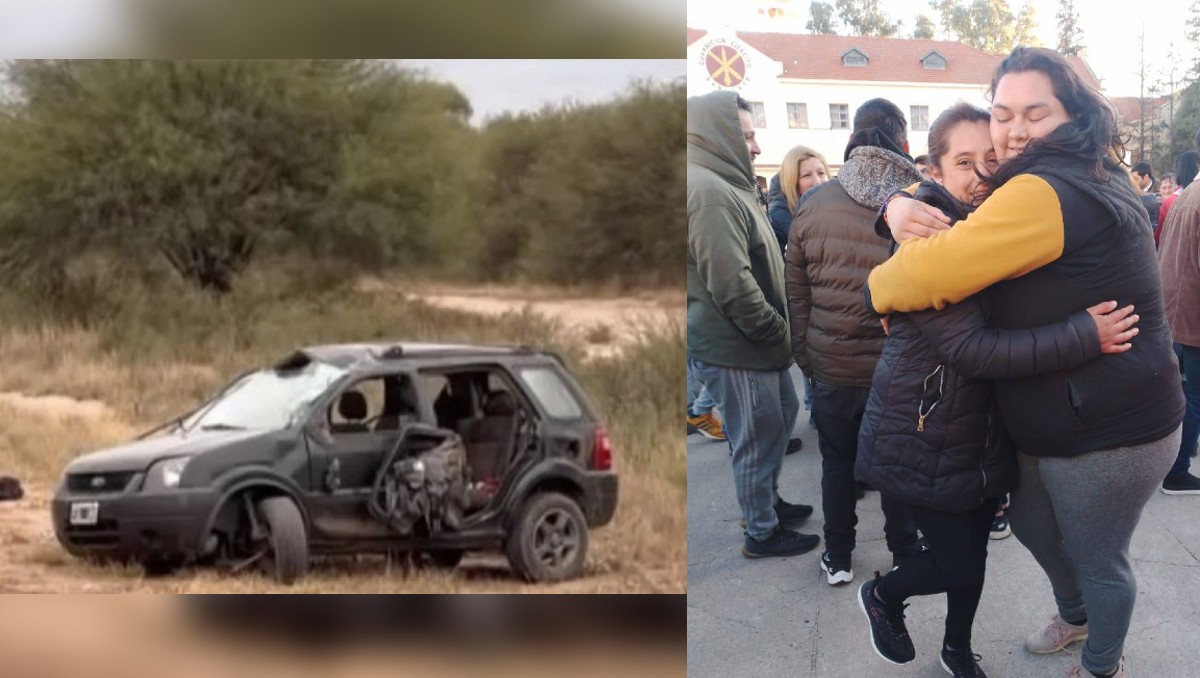 En Argentina, mueren dos personas en volcadura por ponchadura de llanta; iban a panteón. | Clarín y Facebook