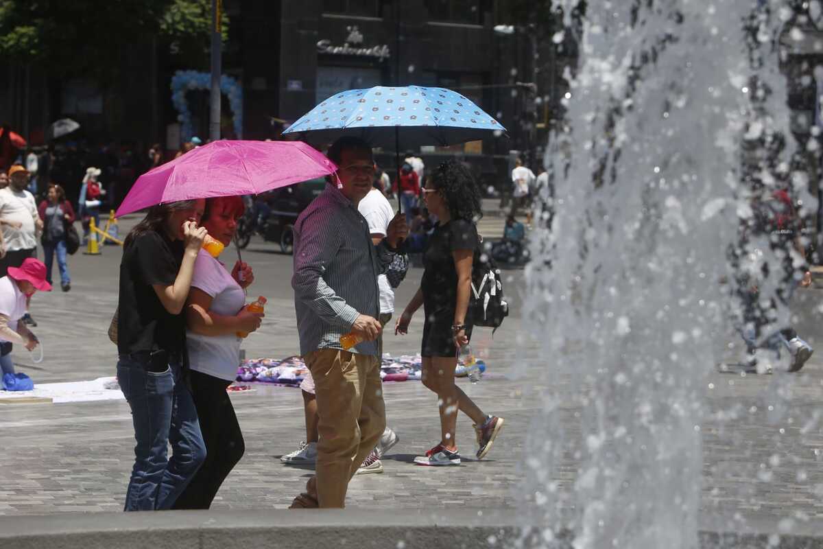 Continúa ola de calor en la CDMX. Foto: Ariana Pérez