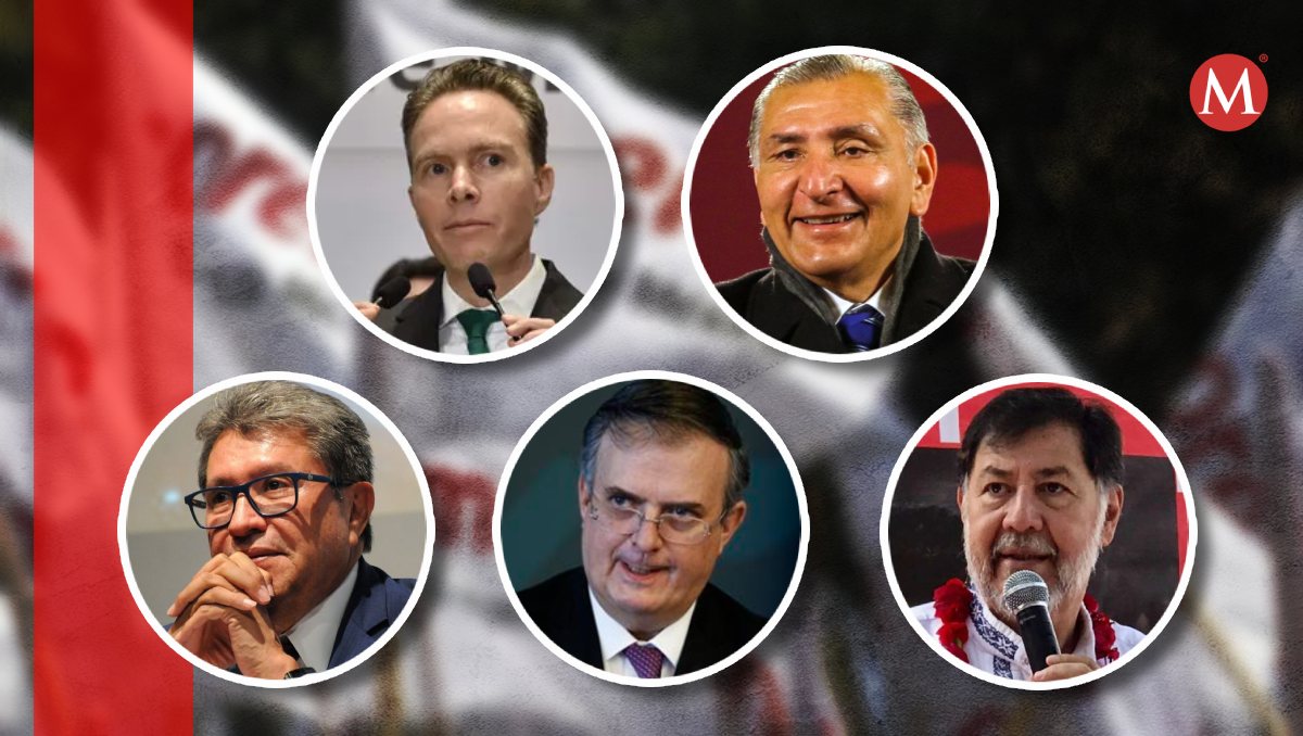 Las 'corcholatas' han ocupado distintos cargos en su carrera política.