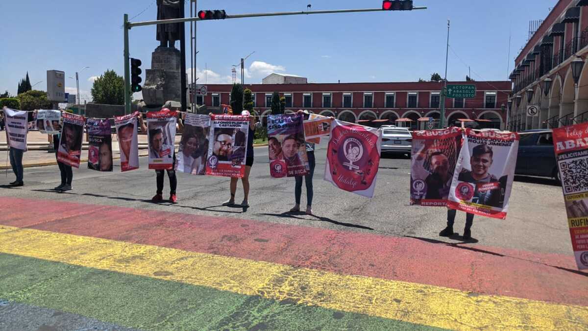 Exhiben a deudores alimentarios en Pachuca. (Jorge Sánchez)