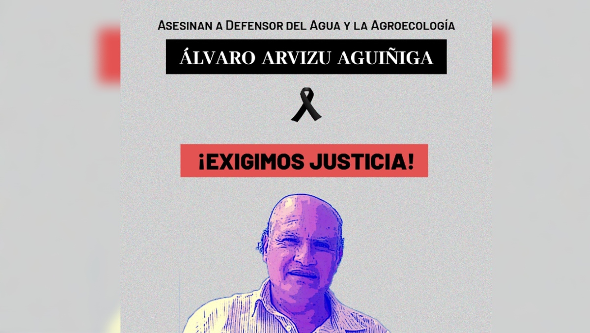 El hombre era defensor del agua y agroecología.