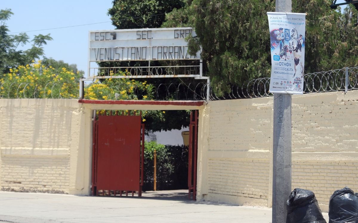 Escuela de Gómez Palacio. (Rolando Riestra)