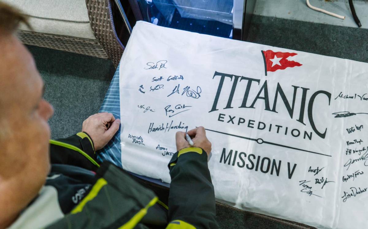 Hamish Harding anunció en su Facebook el inicio de la expedición. (Especial).