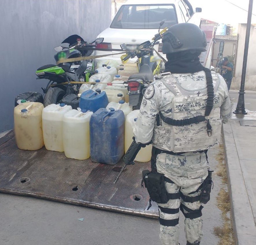 La ley contempla de 20 a 30 años de prisión por extraer el hidrocarburo de forma ilegal. | @GN_MEXICO_
