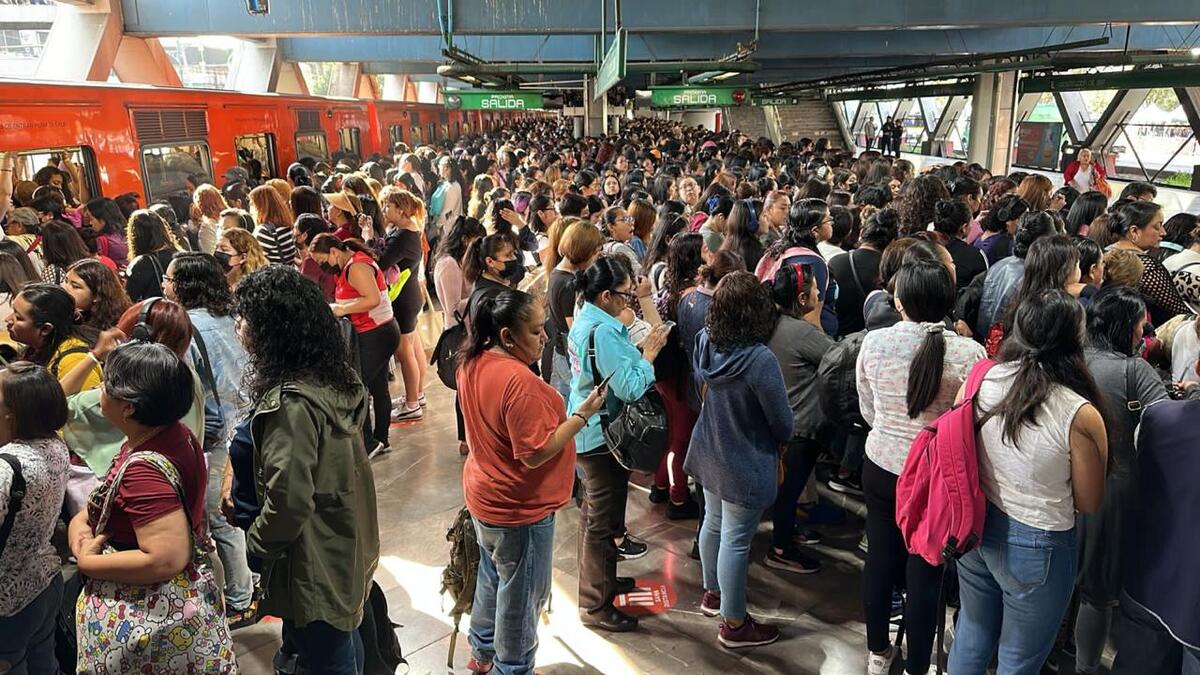 El Metro indicó que el avance de los trenes es constante en la Línea 8. | Twitter @MetroCDMX