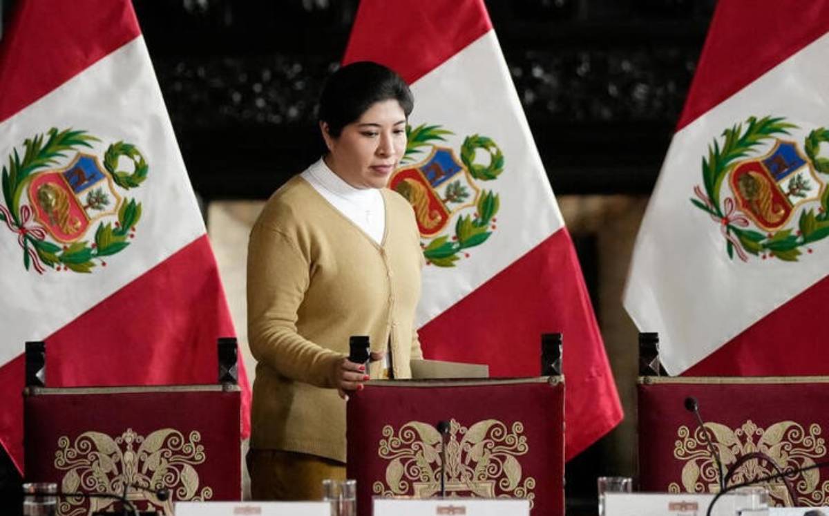 La ex primera ministra de Perú, Betssy Chavez, fue detenida. (Reuters).