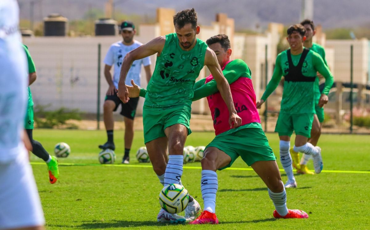 Santos se prepara par su último juego de pretemporada en Mazatlán. | Especial
