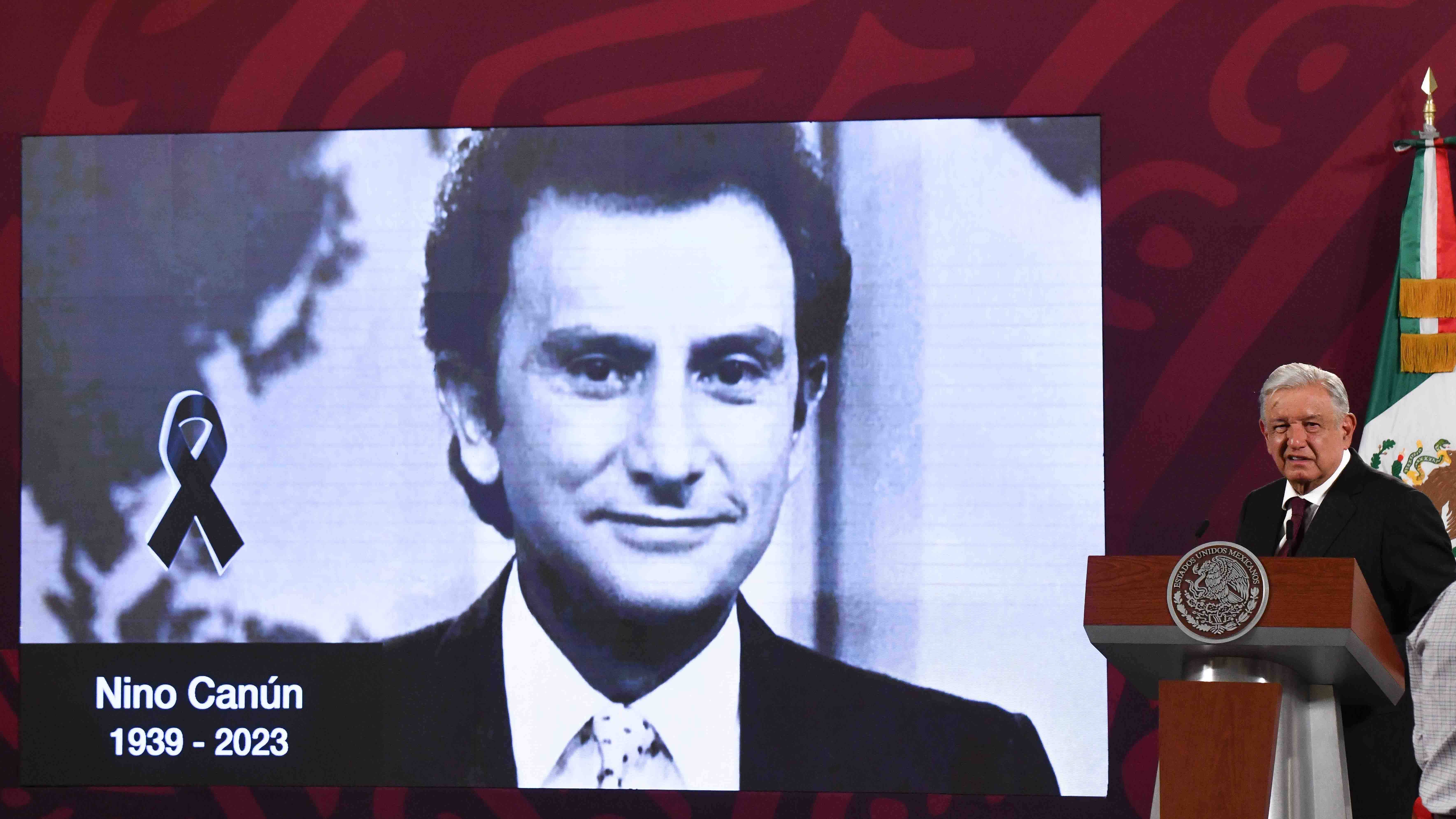 "Adiós Nino", AMLO lamenta la muerte del periodista Nino Canún