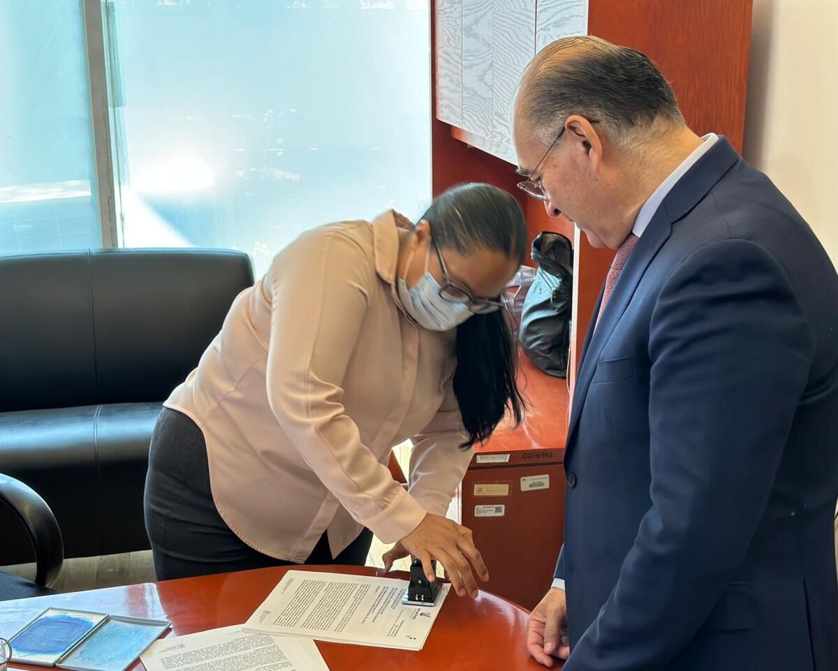 El alcalde entregó la solicitud ante la Secretaría de Gobernación y la Secretaría de Seguridad y Protección Ciudadana Federal.
