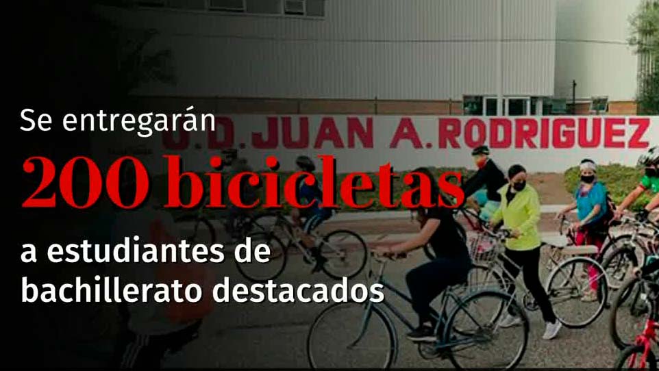 Autoridades de Baja California entregarán bicicletas a estudiantes destacados de bachillerato