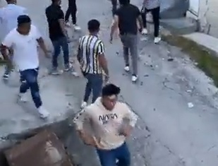 Imágenes de la riña realizada el pasado viernes 16 de julio.