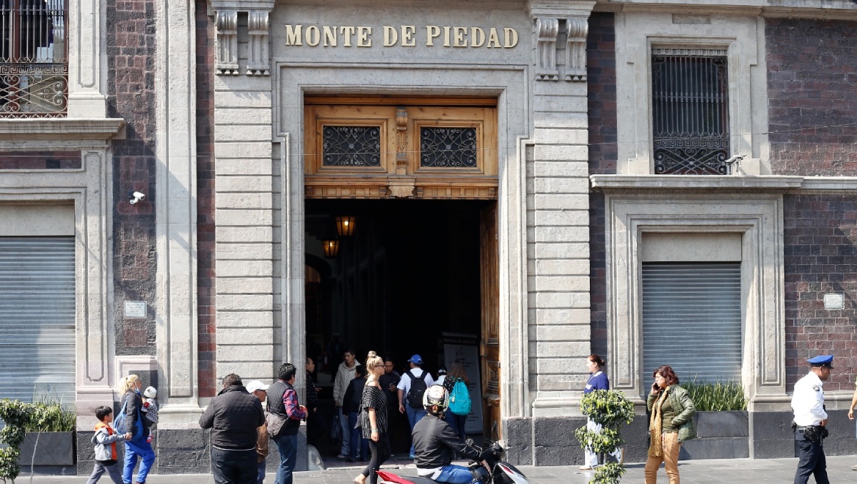 Nacional Monte de Piedad tiene su cede en Ciudad de México; presta servicios cada año a más de 3 millones de personas. Foto: (Jesús Quintanar)