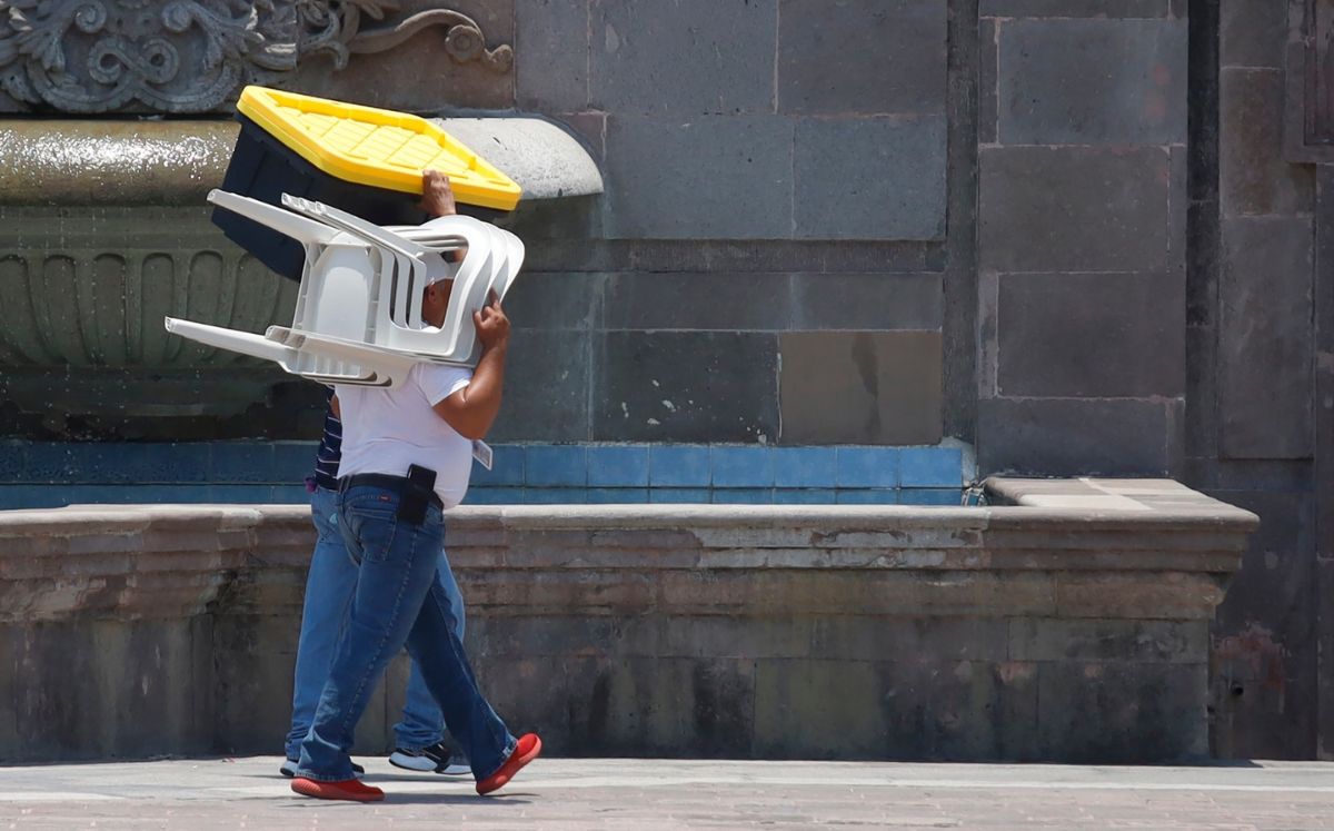 Onda de calor en Nuevo León. Jorge López