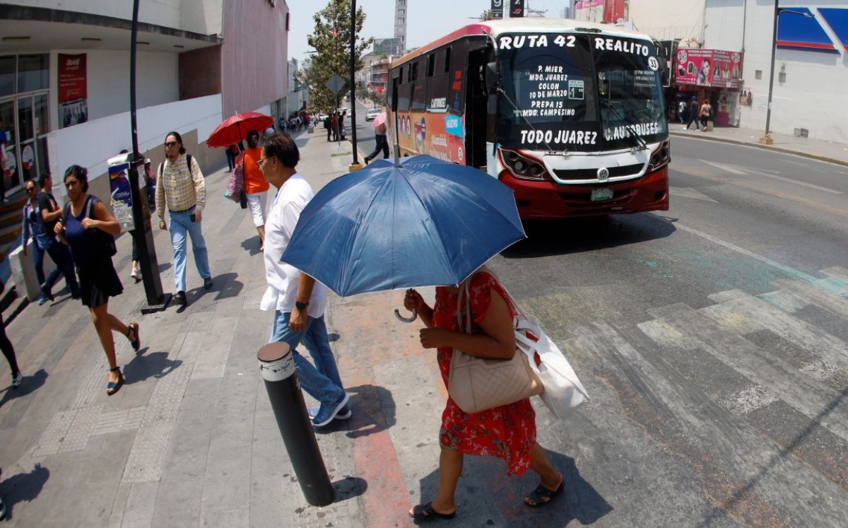 Onda de calor en Nuevo León. Jorge López