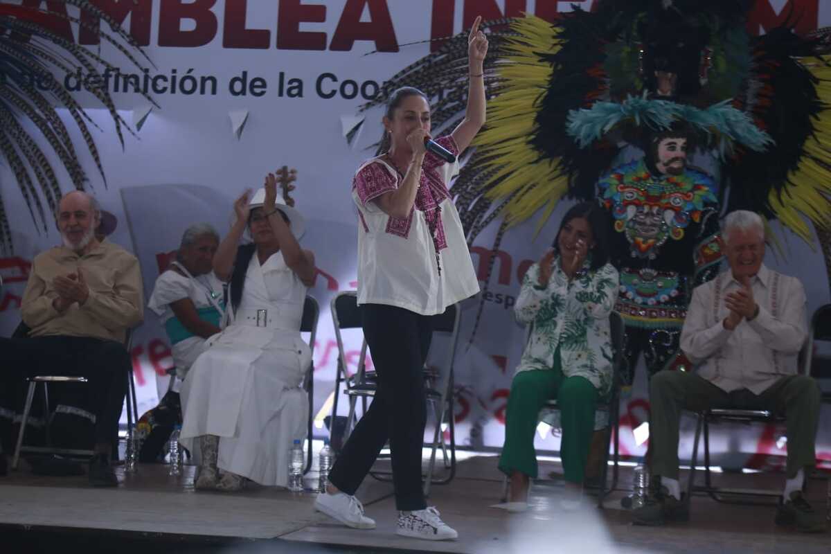 Pidió continuar con el legado de AMLO (Juan Carlos Bautista)