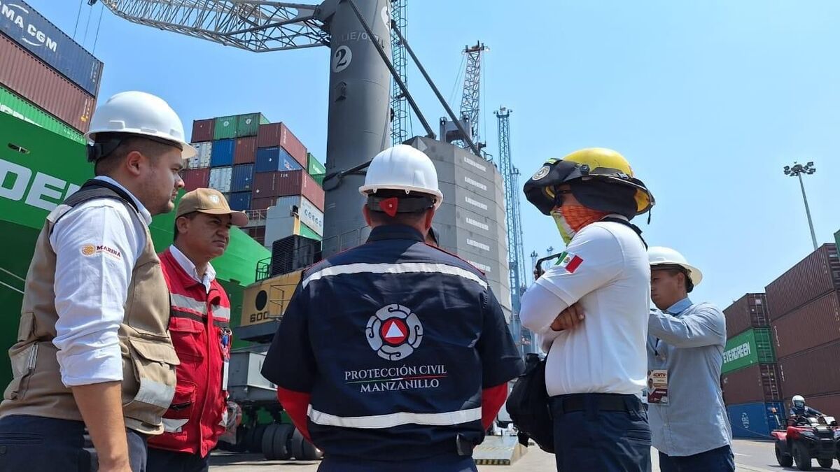 Se preparan acciones legales contra quienes resulten responsables por el incidente ocurrido en el Puerto de Manzanillo. | Especial