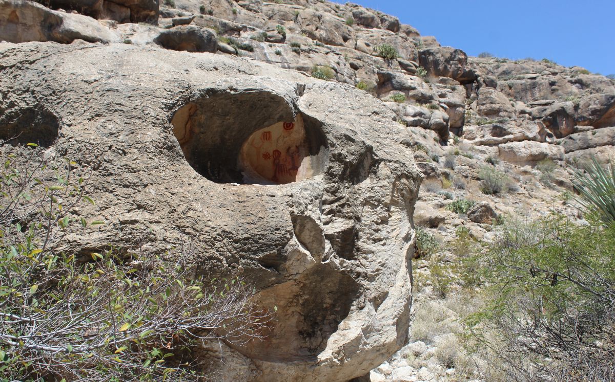 Presunto saqueo en el Cañón de La Lagartija. (Lilia Ovalle)