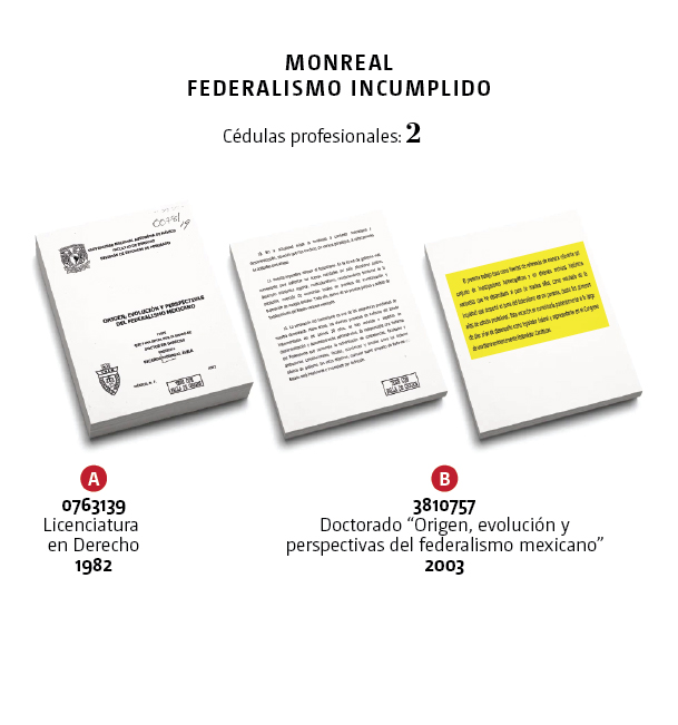 Tesis de Ricerdo Monreal, corcholata de Morena