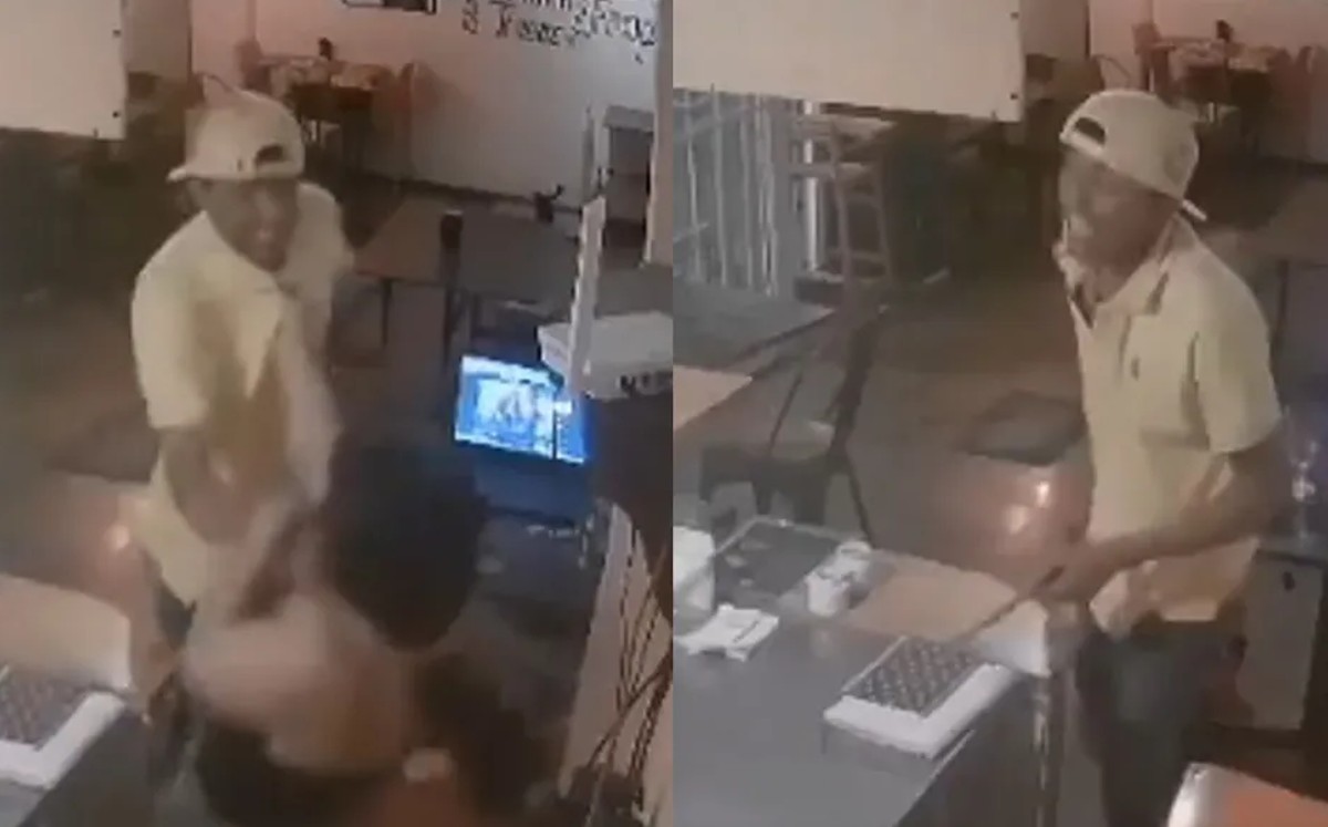 Seguridad de León identifica a hombre que asaltó cafetería y golpeo a empleada | Cortesía