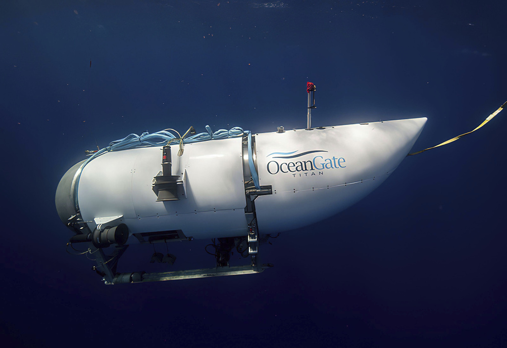El submarino Titán fue localizado tras permanecer varios días perdido. | AP