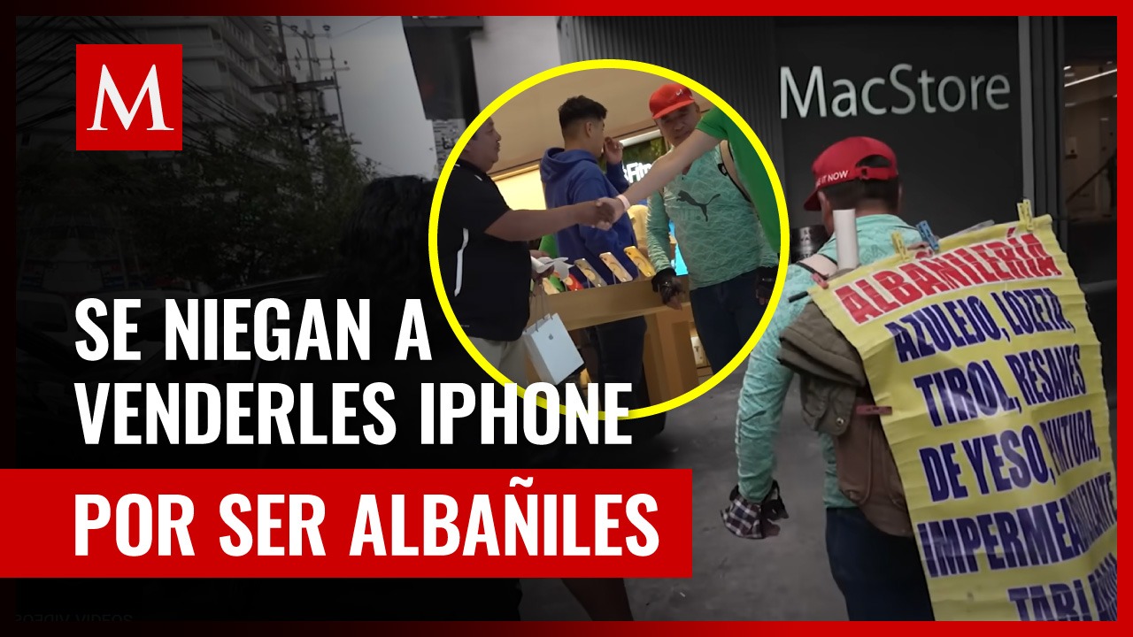 Albañil compra el iPhone 14 más caro en Apple y deja sin palabras al vendedor