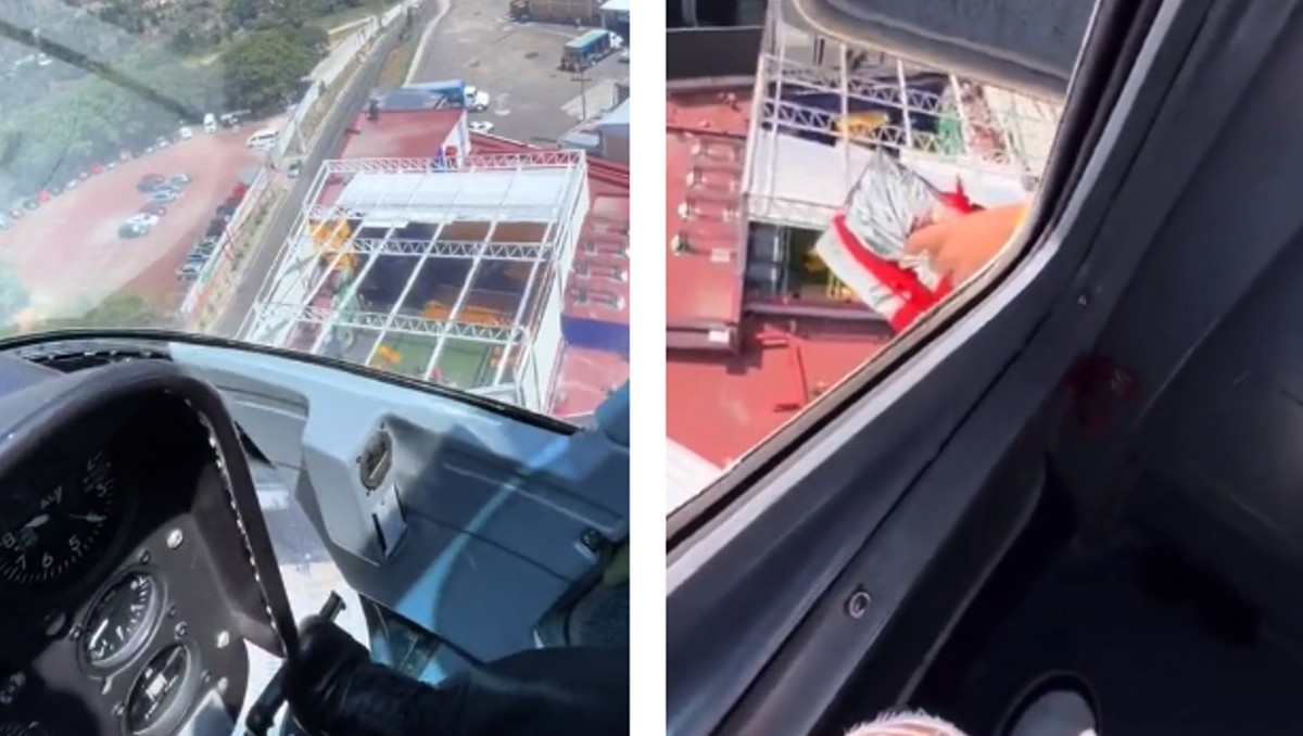 Así se ve La casa de los famosos desde las alturas | Capturas
