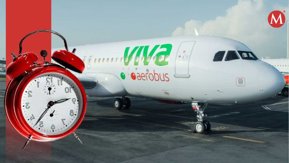 Avión de la aerolínea Viva Aerobus. | Especial