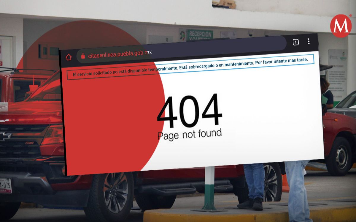 Colapsa portal de citas para verificación vehicular en Puebla | Especial | Diseño Milenio