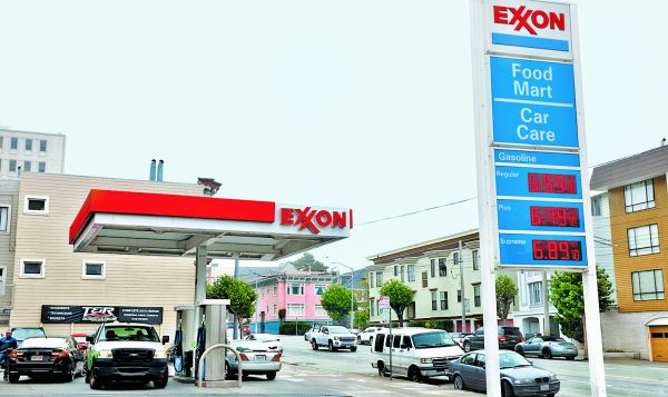 ExxonMobil, una de las compañías con escaso apoyo a las resoluciones ambientales. Justin Sullivan/AFP