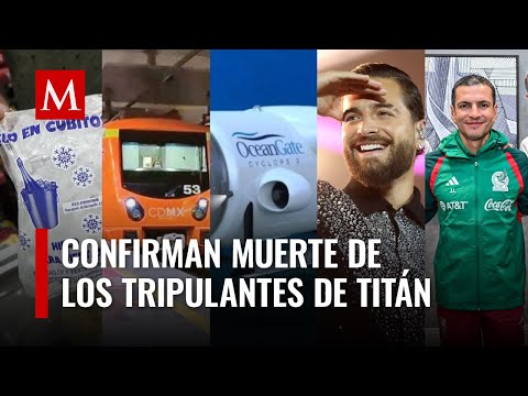 Guardia Costera da por muertos a los pasajeros de Titán | Las cinco del día. 22 de junio del 2023