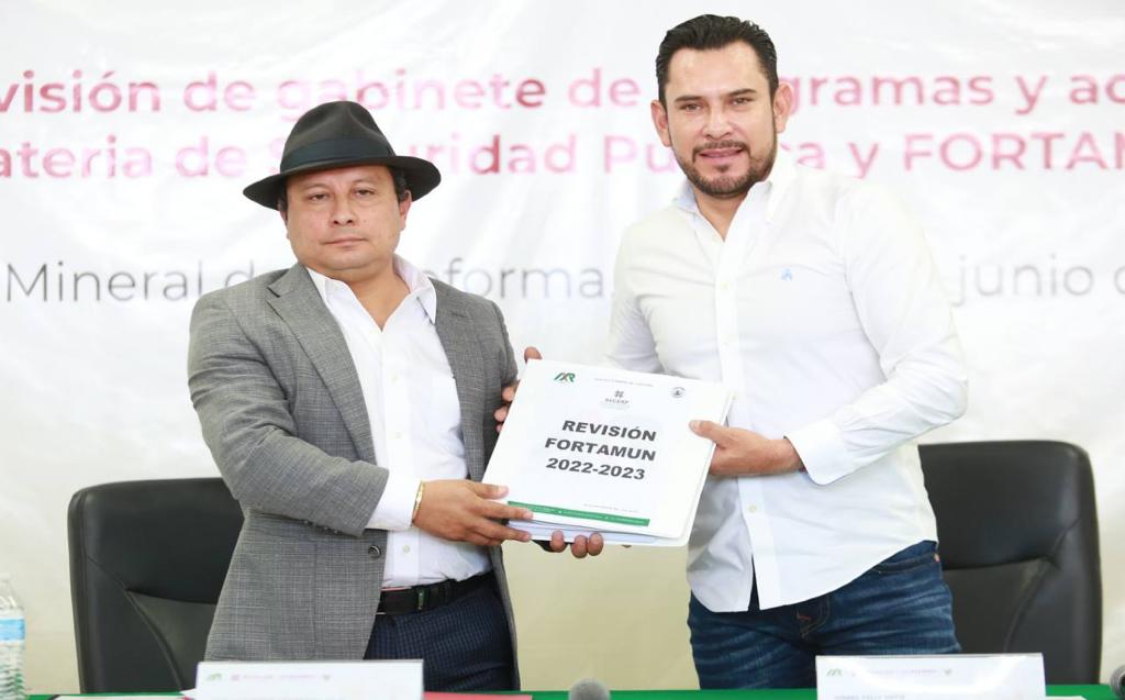Israel Félix, presidente municipal de Mineral de la Reforma.