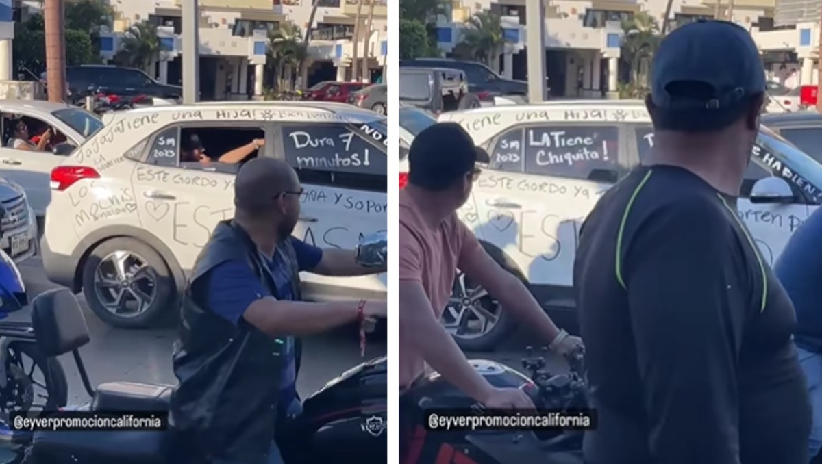 Mujer raya camioneta / Captura