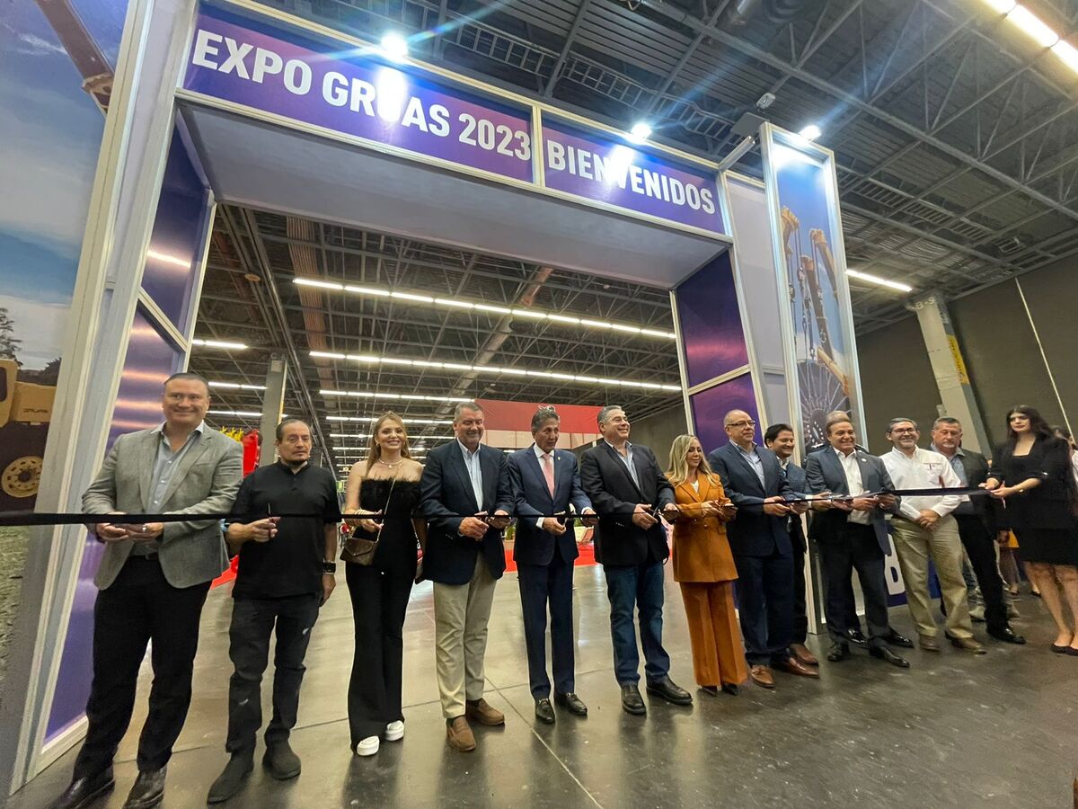 Segunda edición de expo grúas. (Karla Rodríguez)