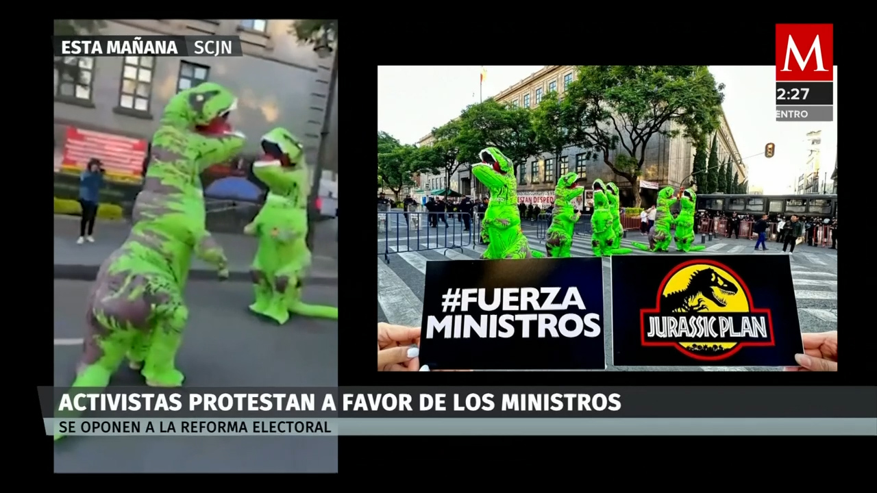 Afuera de la SCJN siguen los plantones, se manifiestan sin saber lo que se debate