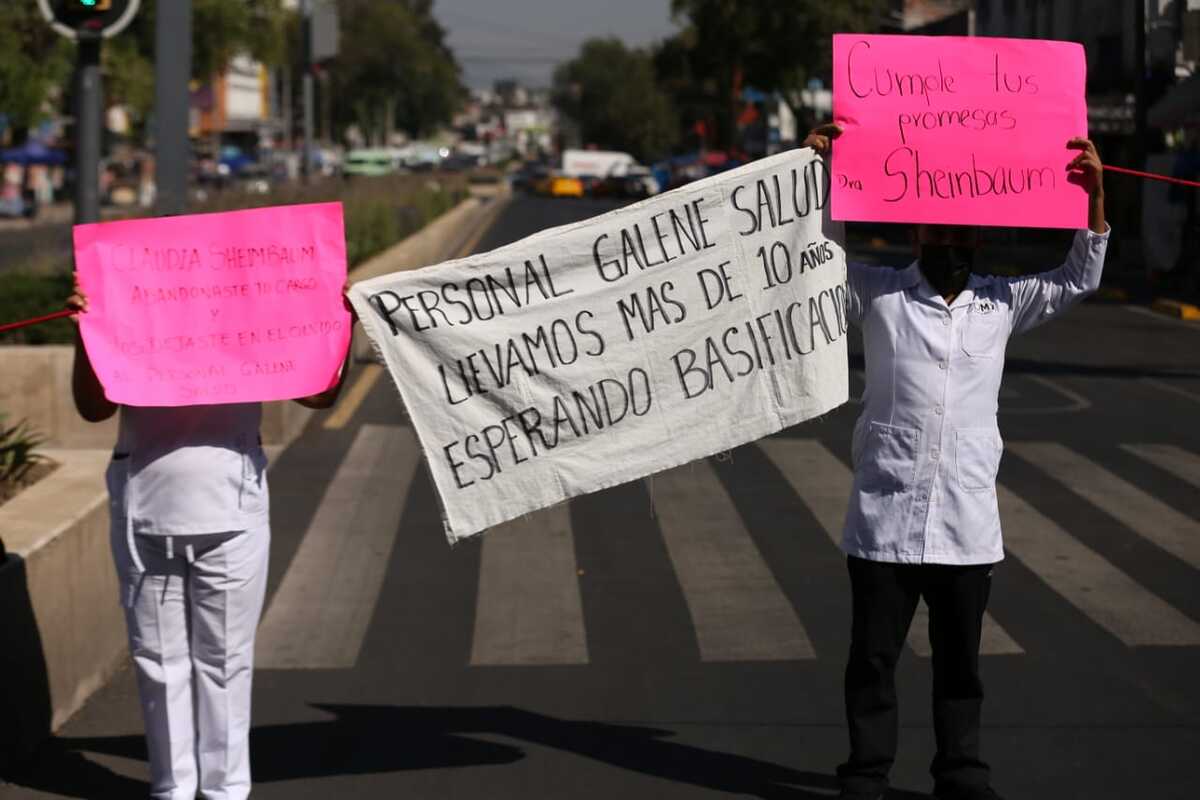 En CdMx, personal de Sedesa exige mejores condiciones laborales | Octavio Hoyos