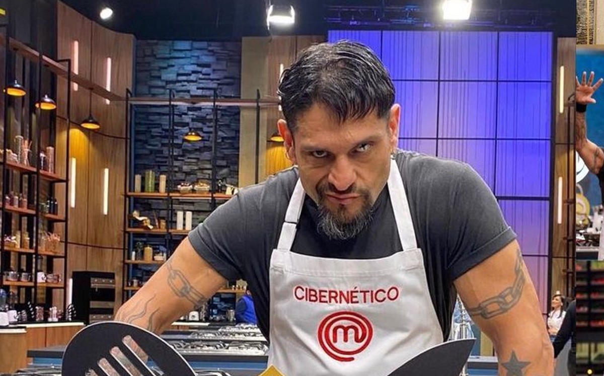 Cibernético enfurece en pleno programa de MasterChef (Instagram @ciber_oficial)