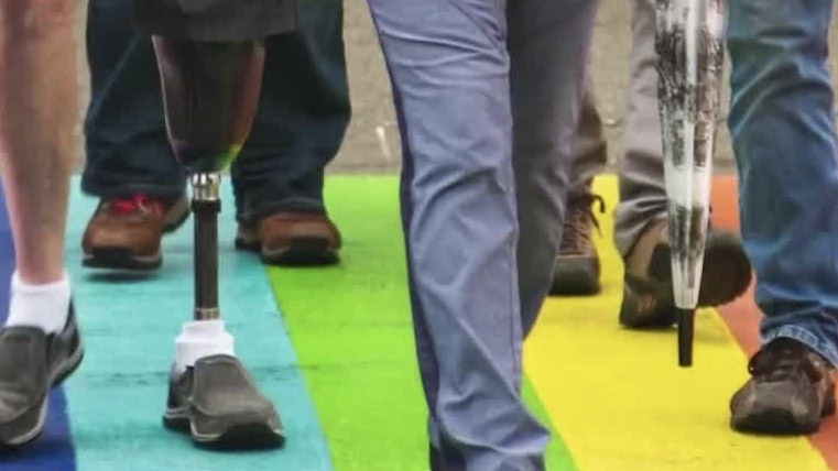 Contingente de personas discapacitadas aperturaran marcha LGBT+ de la Ciudad de México