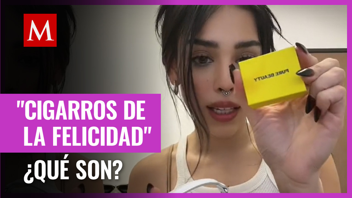 Danna Paola presume peculiar caja "de la felicidad"