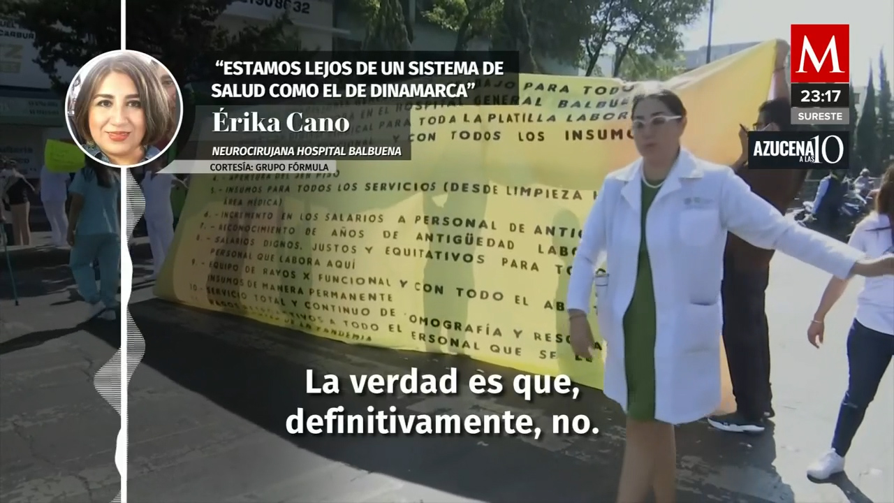 Estamos muy lejos de un sistema de salud como el de Dinamarca: Érika Cano